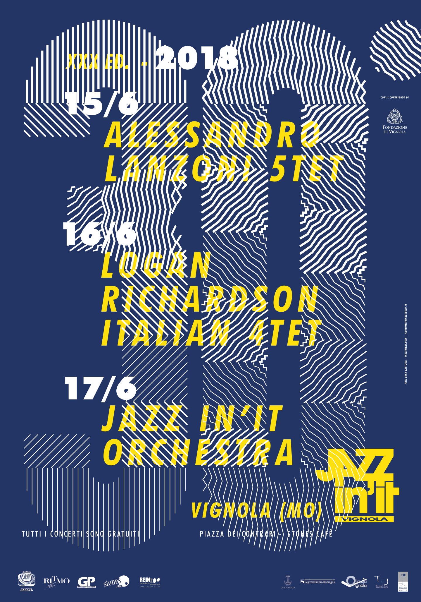 Poster Jazz in’it 2018 - XXX Edizione